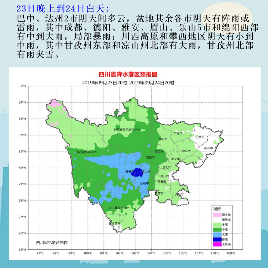 成都最新天气预报